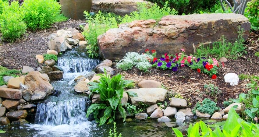 hardscapes and rock walls