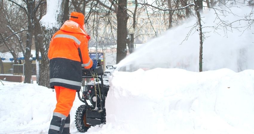 snow removal and plowing in Plattsburgh area